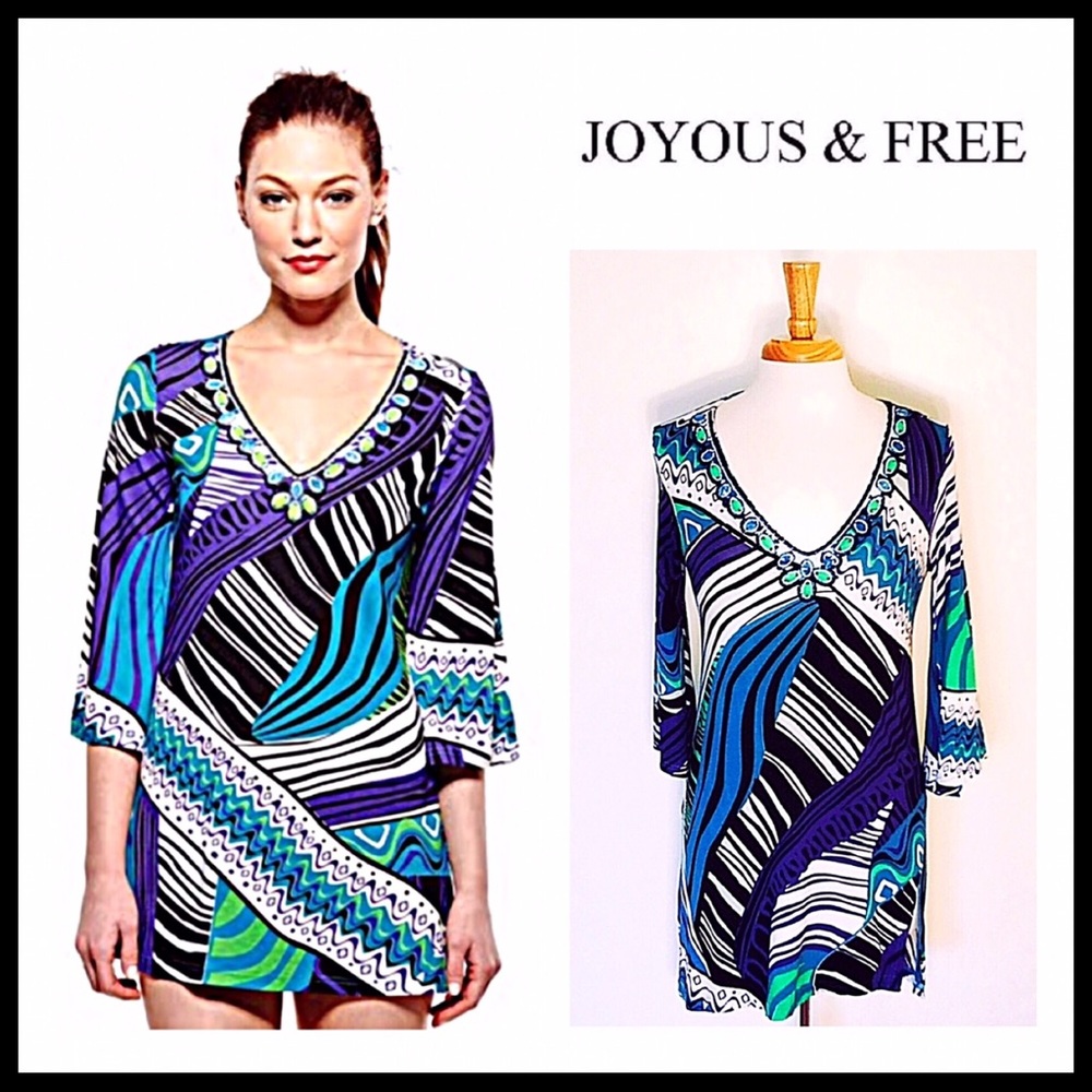 SWIM COVERUP DRESS TUNIC SWIMSUIT POOLSIDE TOP